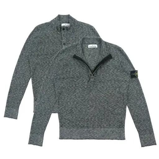 Stone Island HalfButtonZipKnit