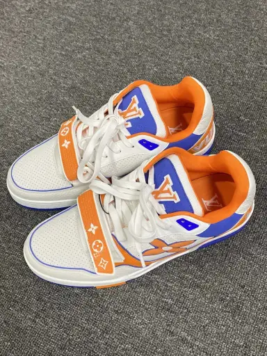 Louis Vuitton Color-Block Velcro Trainer 25 42