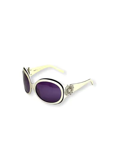 Versace Round Vintage Medusa Sunglasses