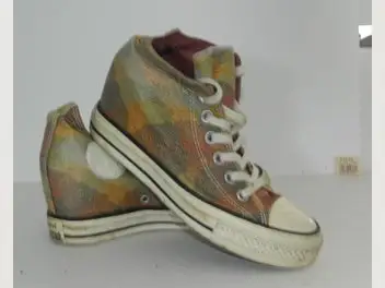 CONVERSE ALL STAR MISSONI (INTERNAL HIGH HEELS ) STREET CASUAL BOOTS US6