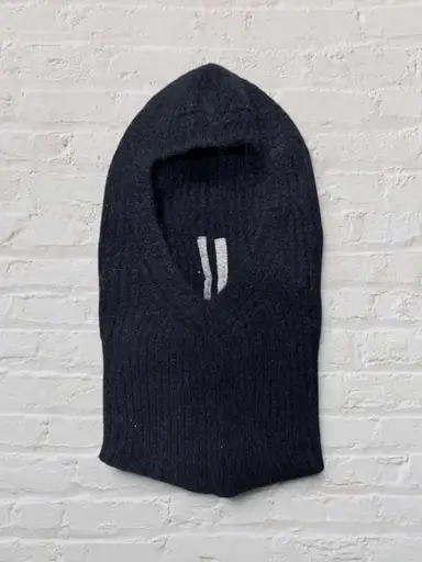 Rick Owen's Cashmere Skull Balaclava OS