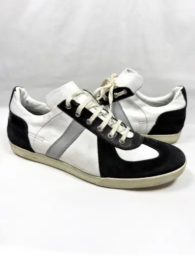 FW10 Dior Homme ‘B01’ KVA Black/Grey Leather GAT Sneakers