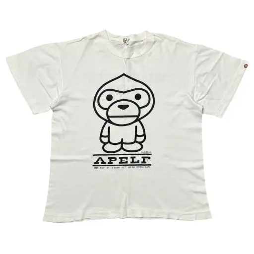 RARE nigo era bape character tee