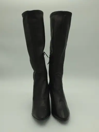 Jil Sander Knee-high leather stiletto – EU 36.5 – Schwarz
