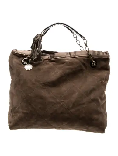 Suede Tote