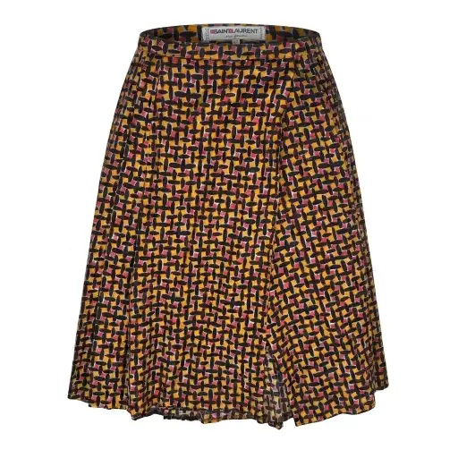 Yves Saint Laurent Pleated Skirt
