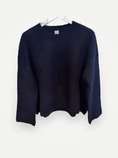 Toteme Boxy Alpaca Knit-ulltröja