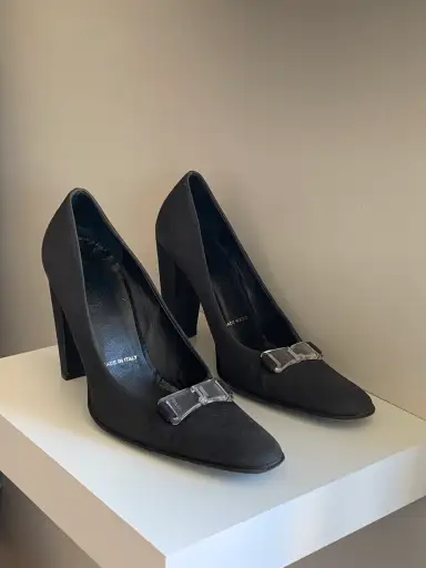 Prada fabric pumps