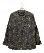 LAD MUSICIANラッドミュージシャン）の古着「DECHINE FLOWER BOW SHIRT」｜ブラック