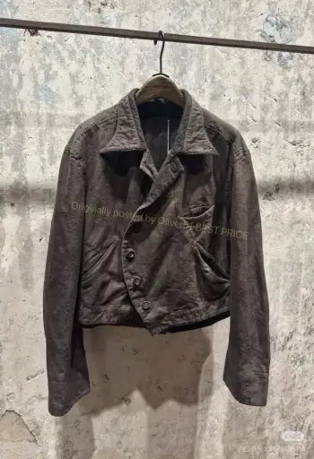 Ziggy Chen 25AW jacquard‑dye workwear jacket YYYY17/2610