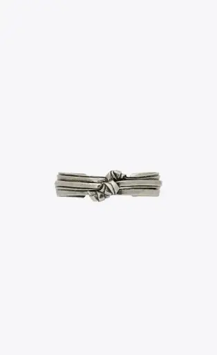 o1la1rc1a1025 Size: L / Triple Knot Bracelet in Silver