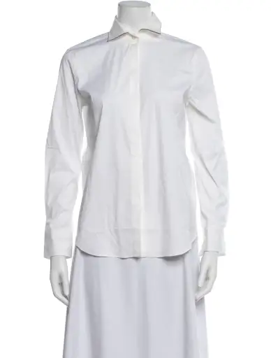 Long Sleeve Button-Up Top