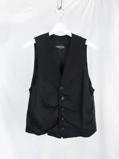 Soshiotsuki SS26 Ruched Effect Vest