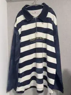 Martine Rose ハーフジップ ラガーシャツ
