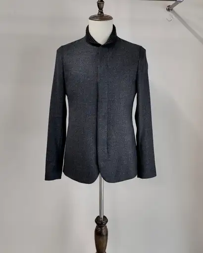 【EMPORIO ARMANI】rib collar tailored jacket