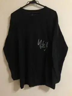 yohji yamamoto 3 ロンT 長袖Tシャツ 黒
