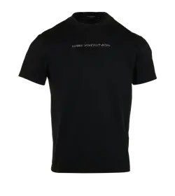 Louis Vuitton Logo T-Shirt, Mens, Cotton, Black, Sz S, 2*