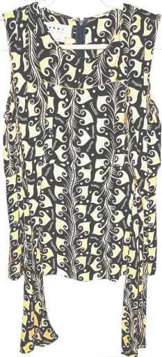 MARNI ITALY. 2010 Winter Collection Long Sleeve Blouse