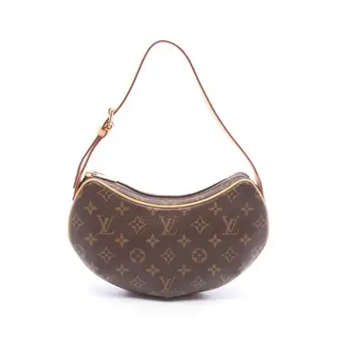 LOUIS VUITTON Pochette Croissant Shoulder Bag M51510 Monogram canvas Brown Used