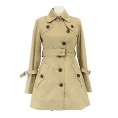 バーバリー ブルーレーベル ライナー付き トレンチコート E1A07-453-42 レディース ベージュ BURBERRY【中古】 【アパレル・小物】