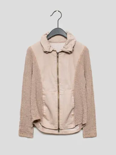 ME Crinkled Zip-Up Jacket