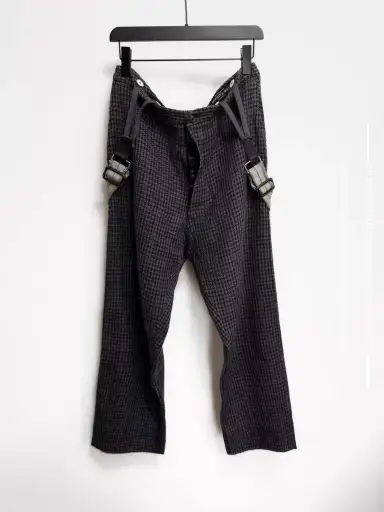 Sz M Geoffrey B.Small Alpaca Blend Hound Tooth Pants mojo.s
