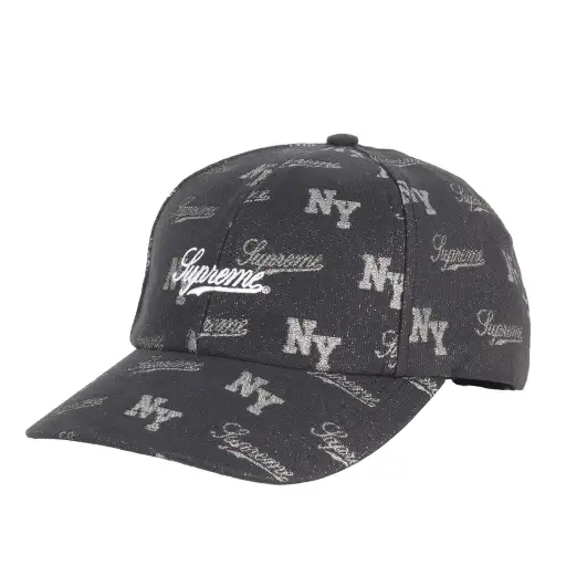 26SS スクリプトロゴ ラメモノグラム 6パネルキャップ(Monogram 6-Panel)