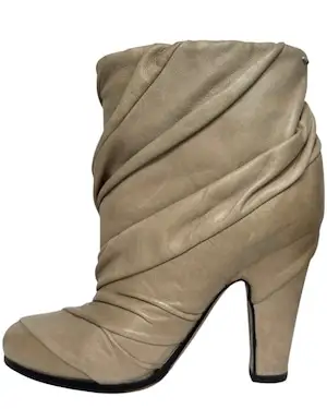 AW2008 MARTIN MARGIELA WRAPED LEATHER BOOTS