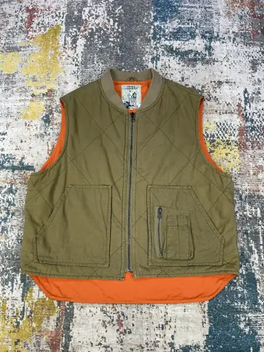 Nigel Cabourn Quilted Tactical Military Deck Vest