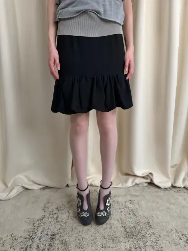 Balenciaga ruffle skirt