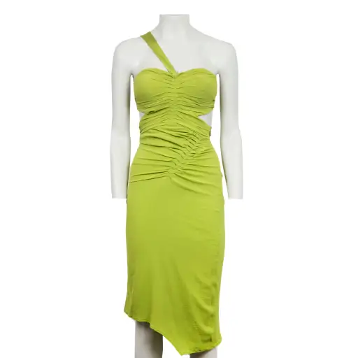 FW 2003 Tom Ford Green Dress