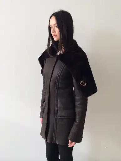 vintage gucci by tom ford fall/winter 2003 cape coat