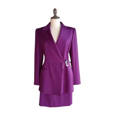 Claude Montana, skirt suit