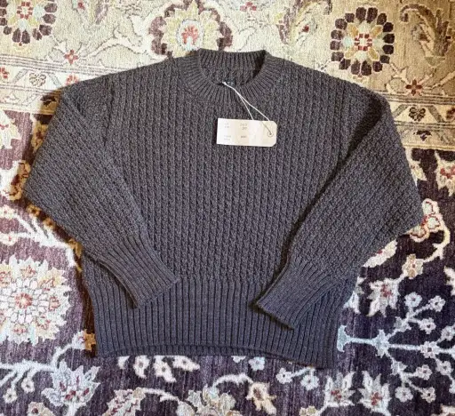 Taiga Takahashi Lot 525 Sweater Brown Sz 38 NWT