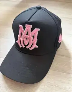 AMIRI キャップ ブラック ピンク