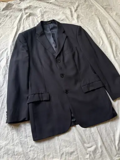 "BALMAIN" Dark Navy Tailored Jacket