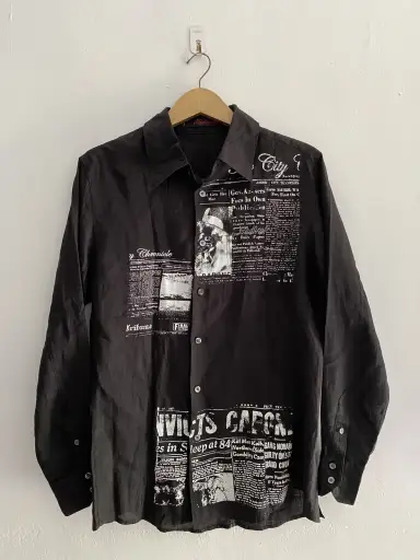 Japanese levis redloop poem button up shirts