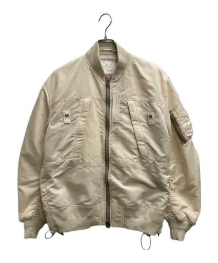 [Pre-owned] sacai NYLON TWILL MA-1 BLOUSON 23-03092M