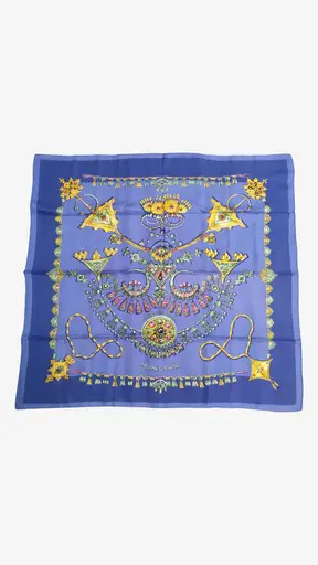  100% Silk Hermès Carré 90 Scarf 
