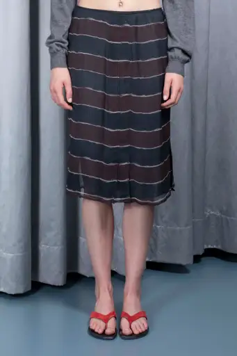 PRADA
 Striped chiffon skirt
 F/W 2000
600,00
€