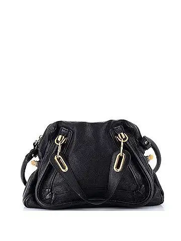 Chloé Paraty Top Handle Bag Leather Medium