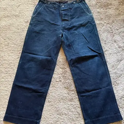 nigel cabourn x js homestead hbt 데님 팬츠