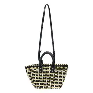 BALENCIAGA バレンシアガ BISTRO XS ビストロ バケットショルダーバッグ  ブラック×イエロー バレンシアガ(BALENCIAGA)のレディースのバッグ(ショルダーバッグ)の商品詳細ページへのリンク