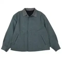 コムデギャルソン オムプリュスCOMME des GARCONS HOMME PLUS 襟切替ウールベルクロジャケット 紺M
