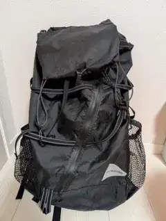 1回使用 and wander エコパック40L バックパック ブラック