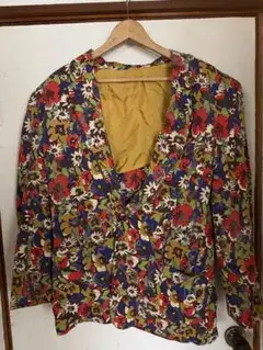 Jean Paul Gaultier HOMME 花柄 テーラードジャケット48
