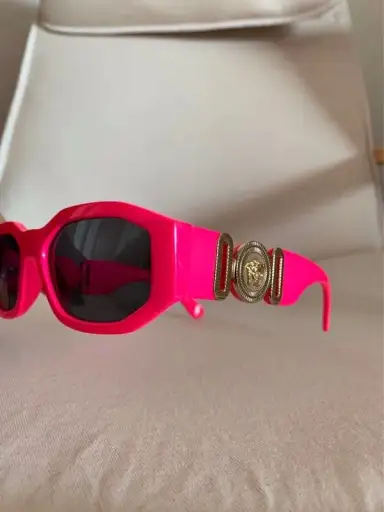óculos de sol versace rosa