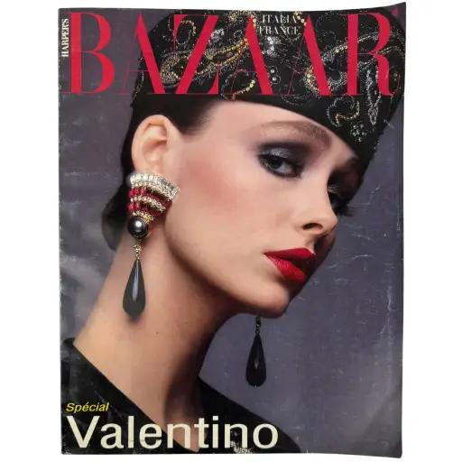 Harper's Bazaar Italia France Special Valentino Issue September/October 1985