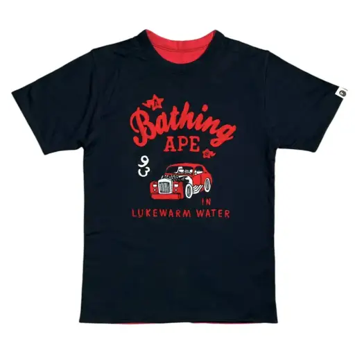 RARE nigo era reversible bape tee