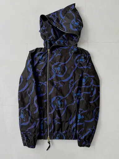 "Vivienne westwood man"gimmick design zip parker